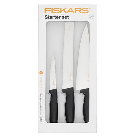Набор ножей Fiskars Functional Form Starter Set (1014207)