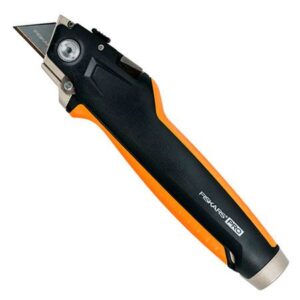 Нож для гипсокартона с пилкой Fiskars CarbonMax Drywaller Utility Knife (1027226)